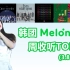 音源后劲哪家强？| 韩团Melon周收听TOP20 （3.8-3.14）