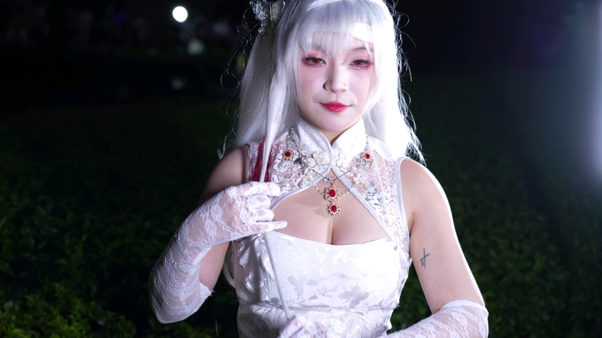 God's punishment cheongsam cos] -6 too late to go to the river to shoot before the line