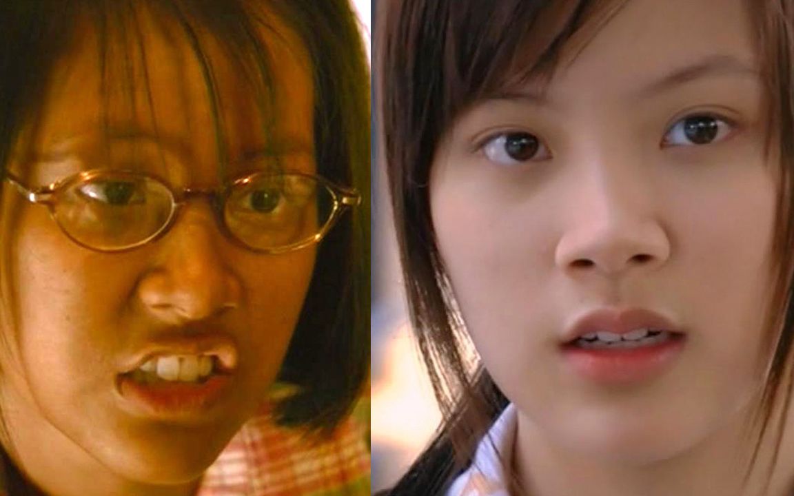 【越哥】丑女大变身！不敢相信这居然是同一个人，原来最好的化妆品是暗恋！