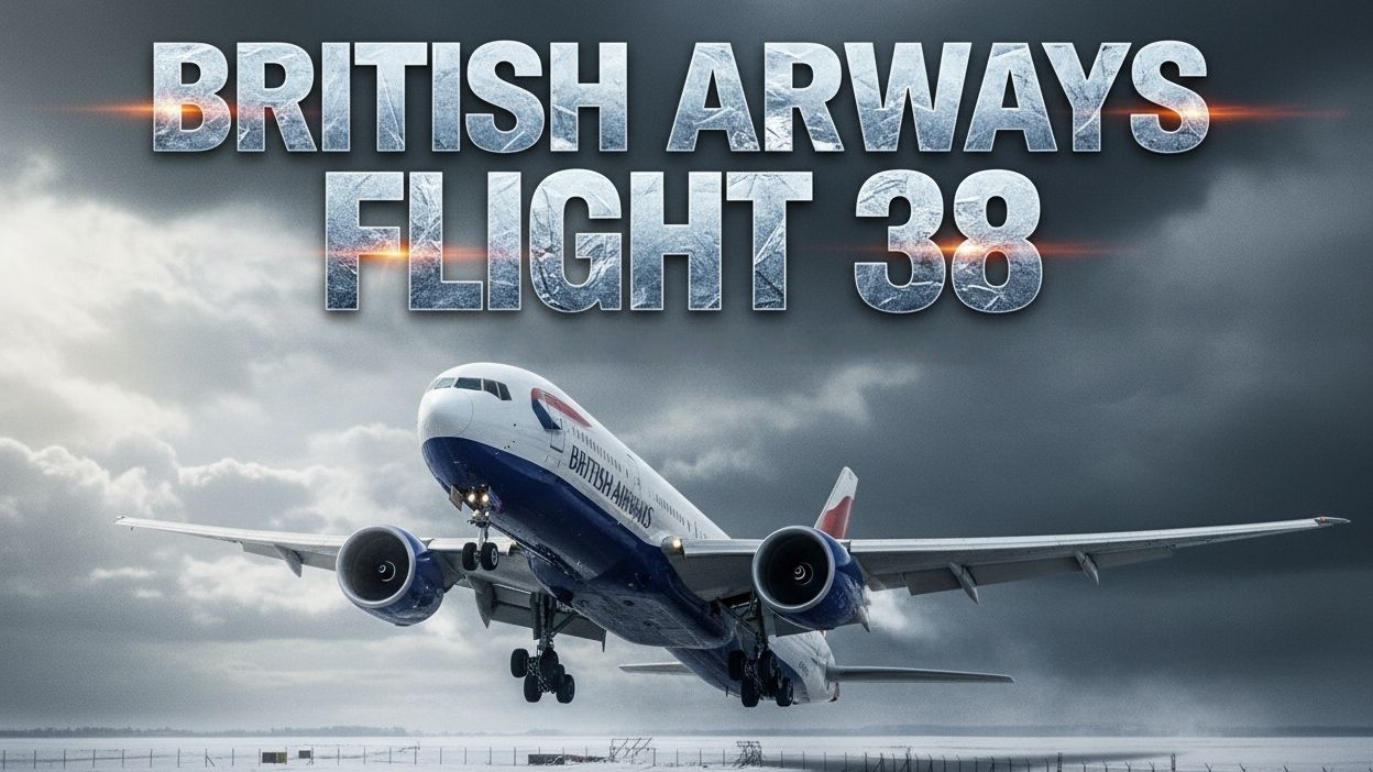 一桩“无头”空难：飞机记录完美，燃油充足，飞行员零失误，英航38号航班究竟被谁“击落”？