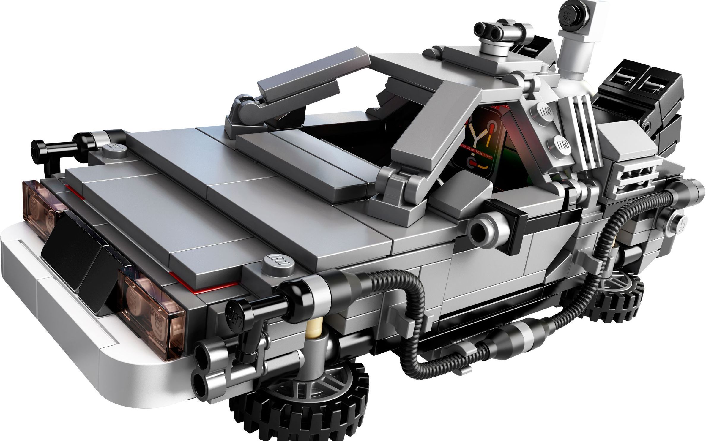 乐高 lego 21103 ideas系列 回到未来 时间机器 2013速拼评测