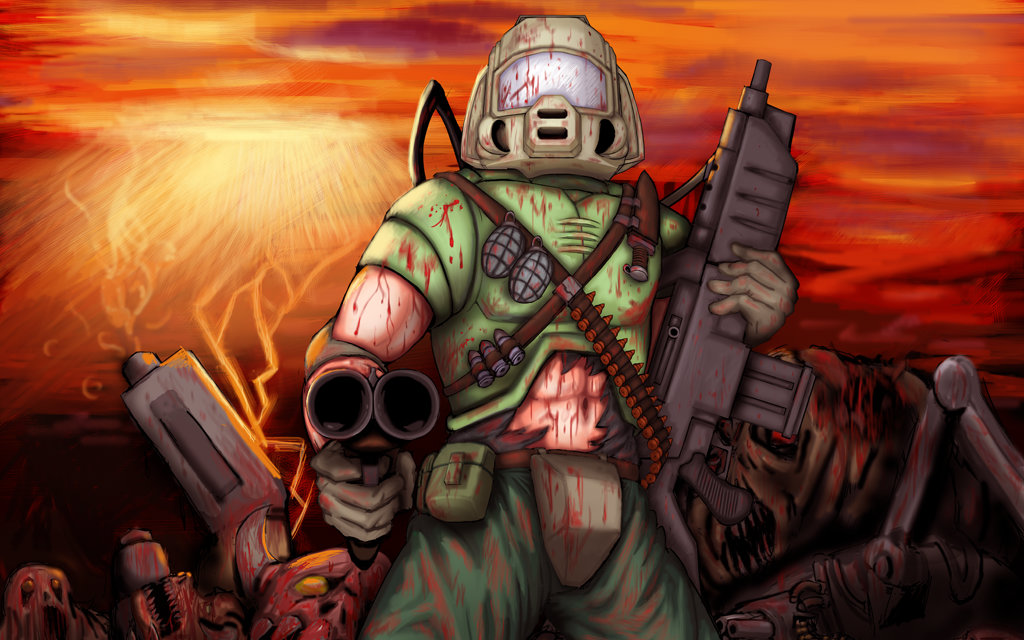 血腥毁灭战士v20brutaldoomv20激燃预告remix音乐