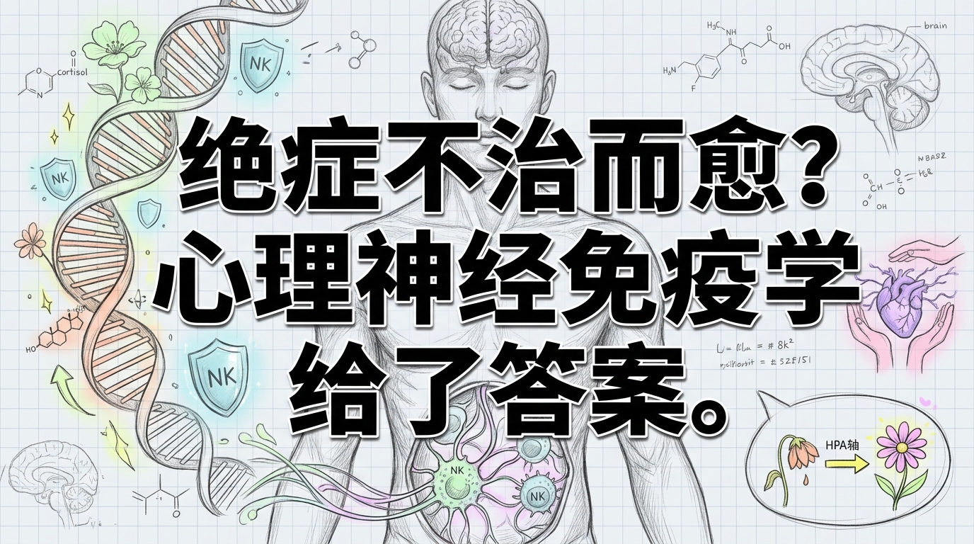 癌症自发缓解 | 揭秘NK细胞与心理免疫学 | 王利杰认知框架