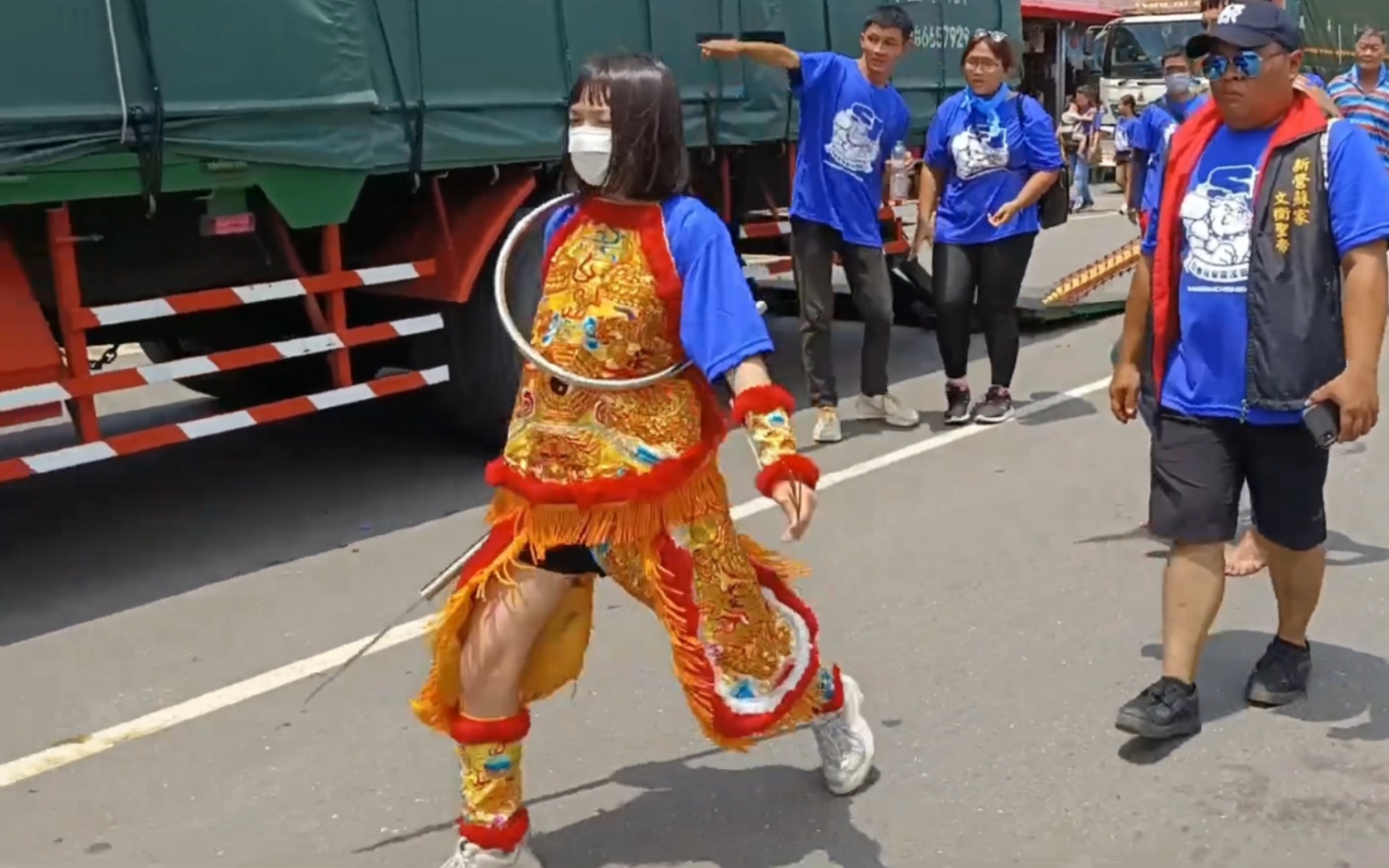 Short Hair Masako Sango + Short Shorts Standard Match Senpai