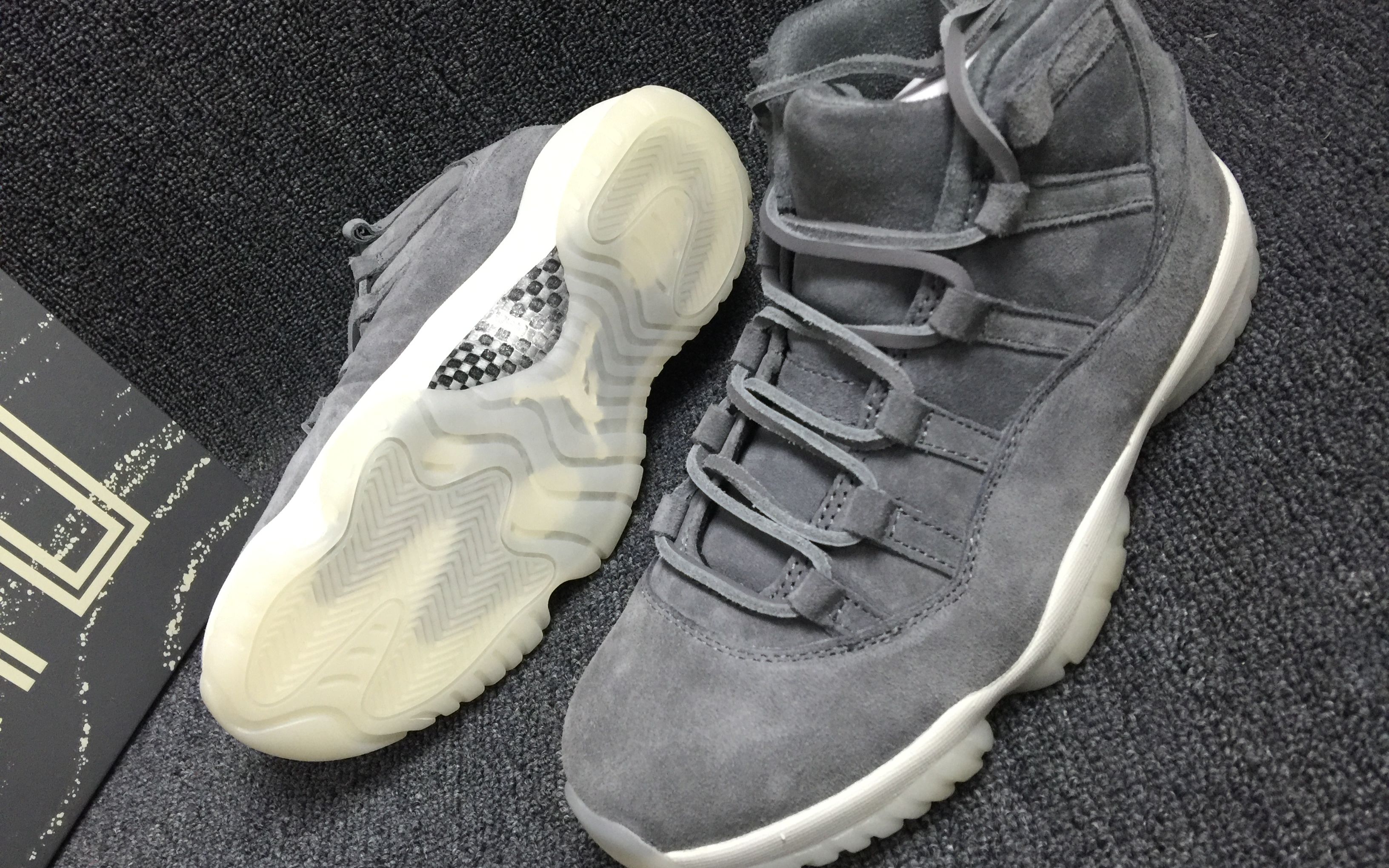 sl air jordan 11 pinnacle suede aj11麂皮_哔哩哔哩)つロ