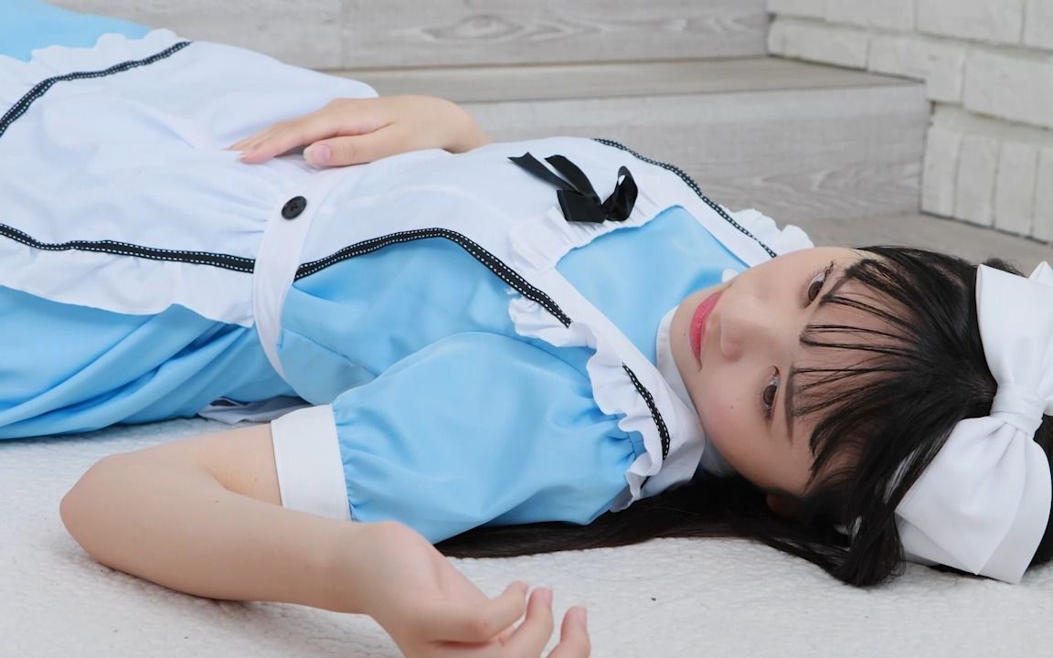 Blue & White Girl Costume Mai Hyodo Mai Hyodo 2023-09-11