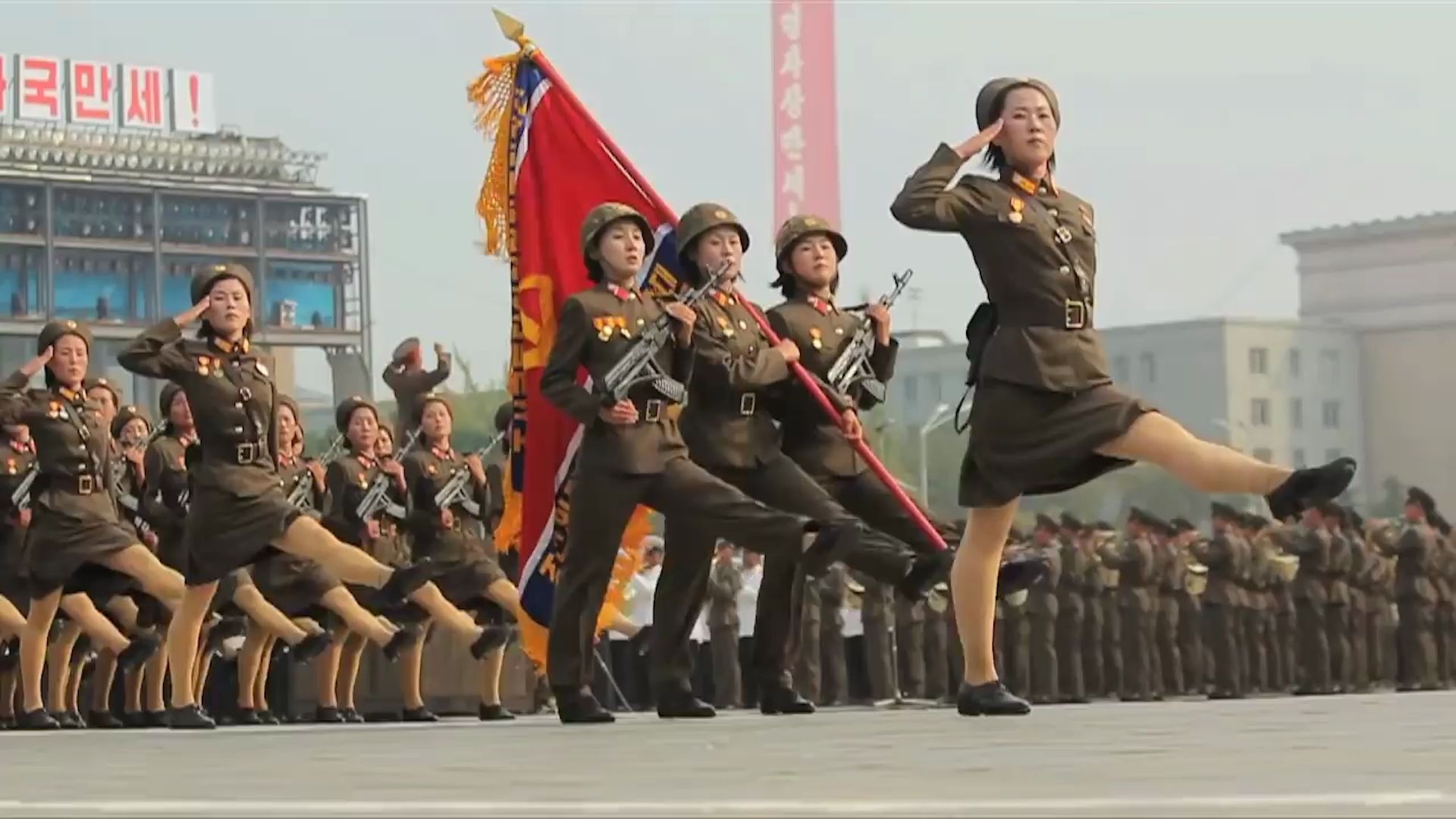 现场直击朝鲜大阅兵！
