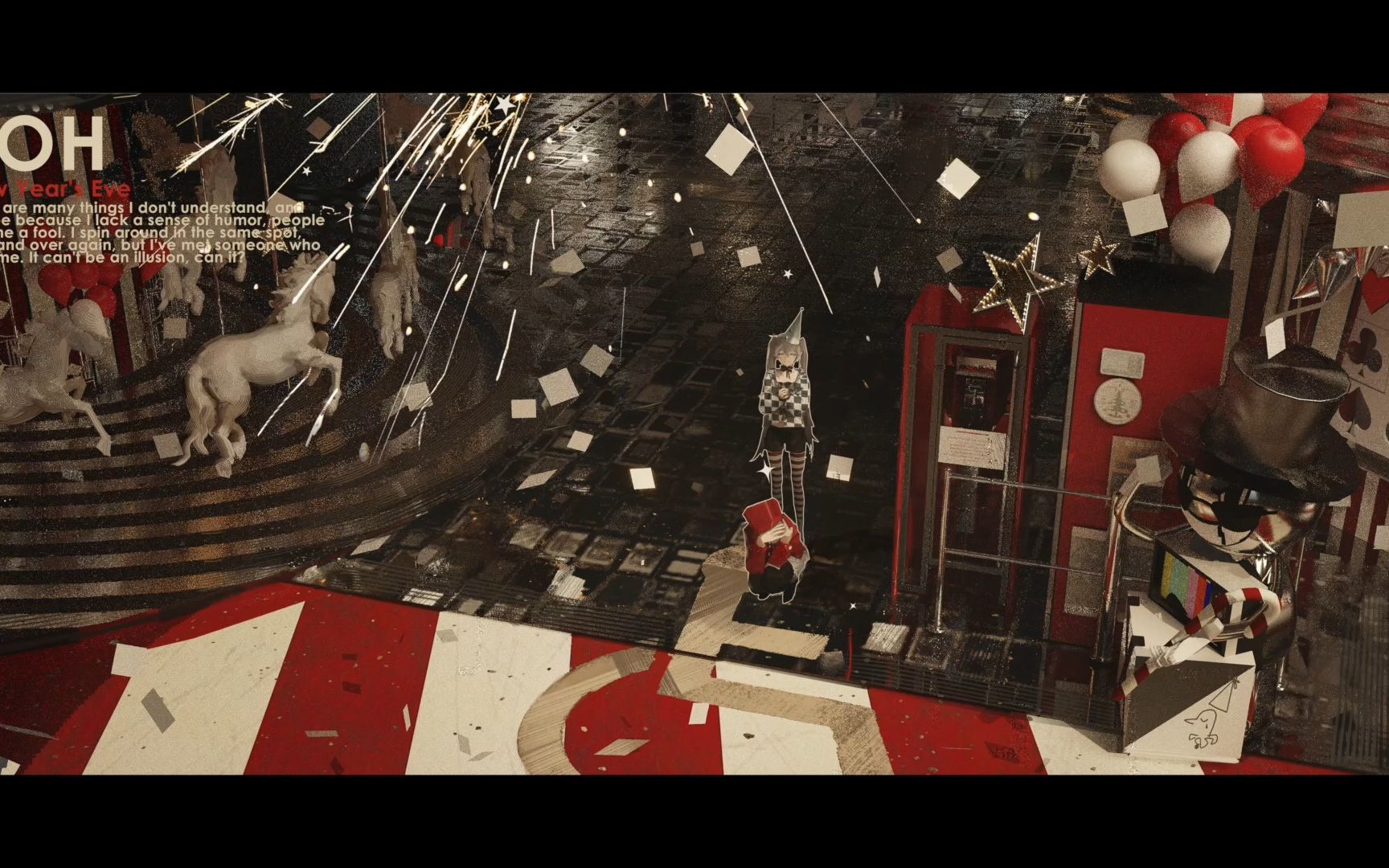 【原创画集】灰心感与礼花