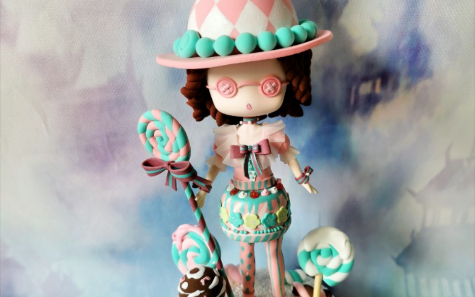 甜蜜的海伦娜酱第五人格盲女甜心蛋糕超轻粘土手办
