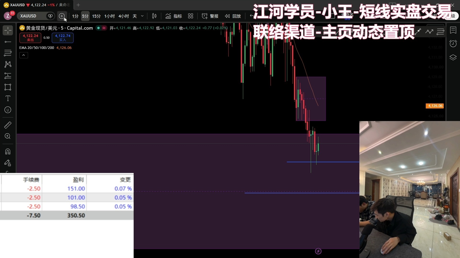 交易员江河直播回放（2026.10.7）