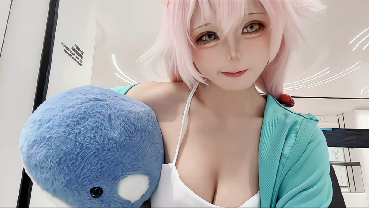 好大的鲸鱼！～