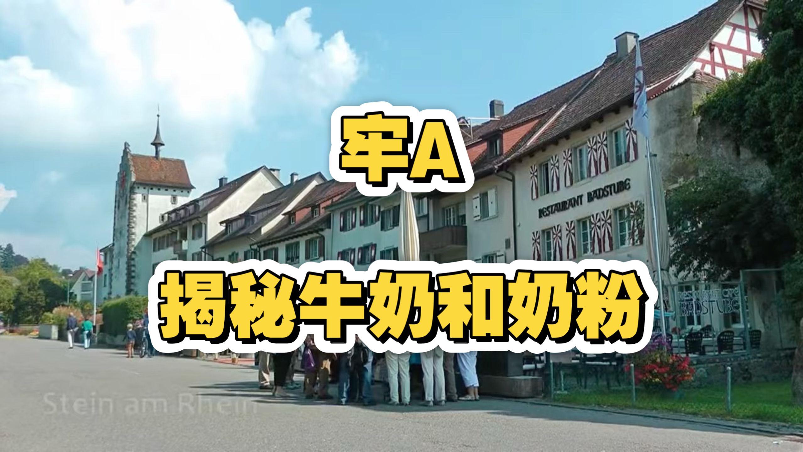 【牢A】讲为什么好多人感觉外国的牛奶或者奶粉更好