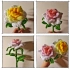 九月手作｜扭扭棒DIY·仿针织泰国玫瑰（教程）