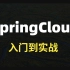2021年最新版微服务SpringCloud Alibaba从入门到实战（京东大佬亲授Spring cloud）