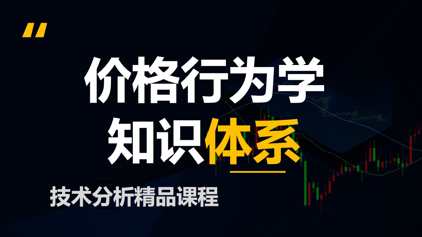 【价格行为学】知识结构
