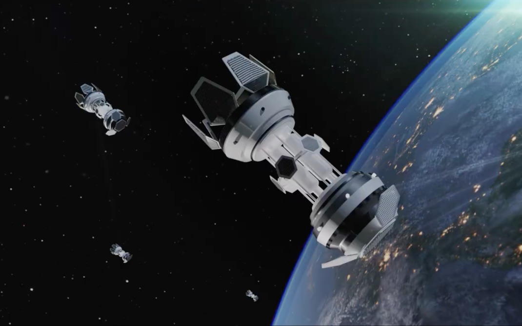 洛克希德·马丁公司发布的2050年太空技术概念片