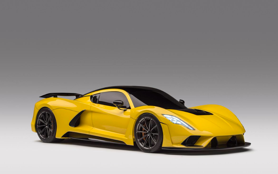 全球极速超跑轩尼诗hennessey venom f5时速460km,竟然是这样制造的.