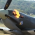 二战经典喷火式战斗机MK XVI，起飞前喷火，现场高清实拍