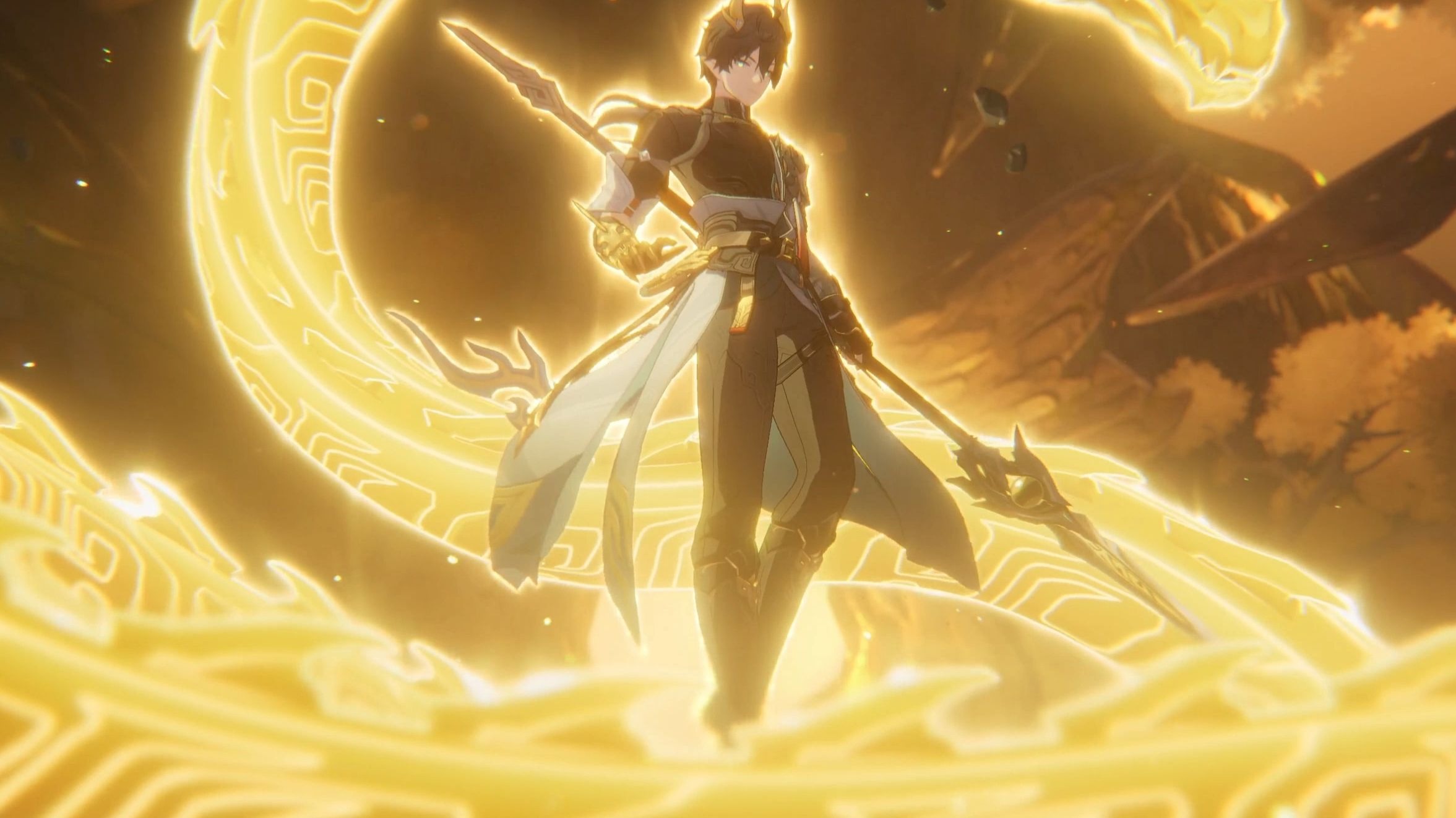 神龙再起！丹恒接过大地神权变身「腾荒」过场动画！【星穹铁道3.6版本于长夜重返大地主线高光收录】