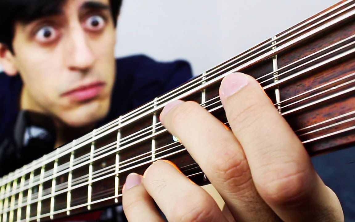 【bass】12弦(副弦)贝斯solo【davie504】