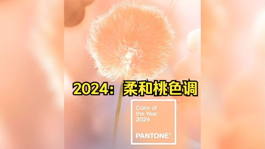 潘通色彩研究所发布2024年主色调