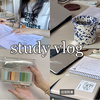 study vlog 113｜考公日记｜宅家学习8H｜买到了很好看的收纳包！｜养发茶｜网课｜论文 study with me
