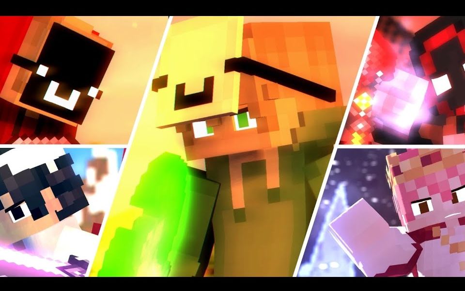 Dream同人动画:《梦游 》全集 | Minecraft Music Videos
