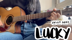 lucky的尤克里里曲谱_尤克里里曲谱(4)