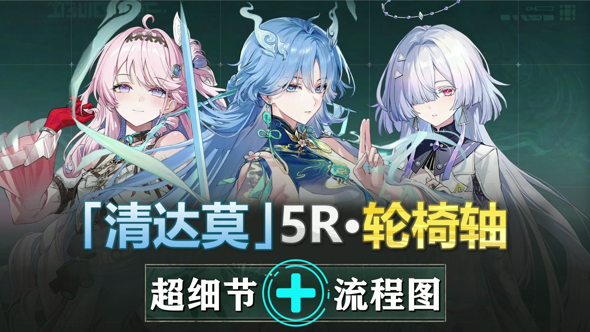 清达莫-5R5Z轮椅轴：简单3秒高容错，矩阵轻松出分！