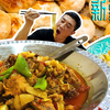 土鸡大盘鸡拌上宽拉条子，羊肉抓饭和牛奶啤酒，今天吃的攒劲