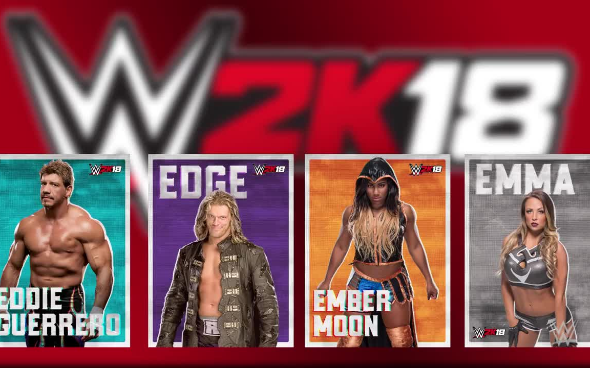 wwe 2k18全阵容游戏人物