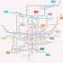 【高清/4K】西安市地铁线路发展历程动态演示