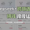 用Deepseek做跨境电商，真的太香了！！Ai结合Tik Tok搞钱嘎嘎猛高产似母猪