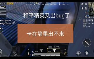 《吃鸡bug》无意发现的bug，跳窗户直接卡墙_____和平精英手机游戏吃鸡bug(视频)