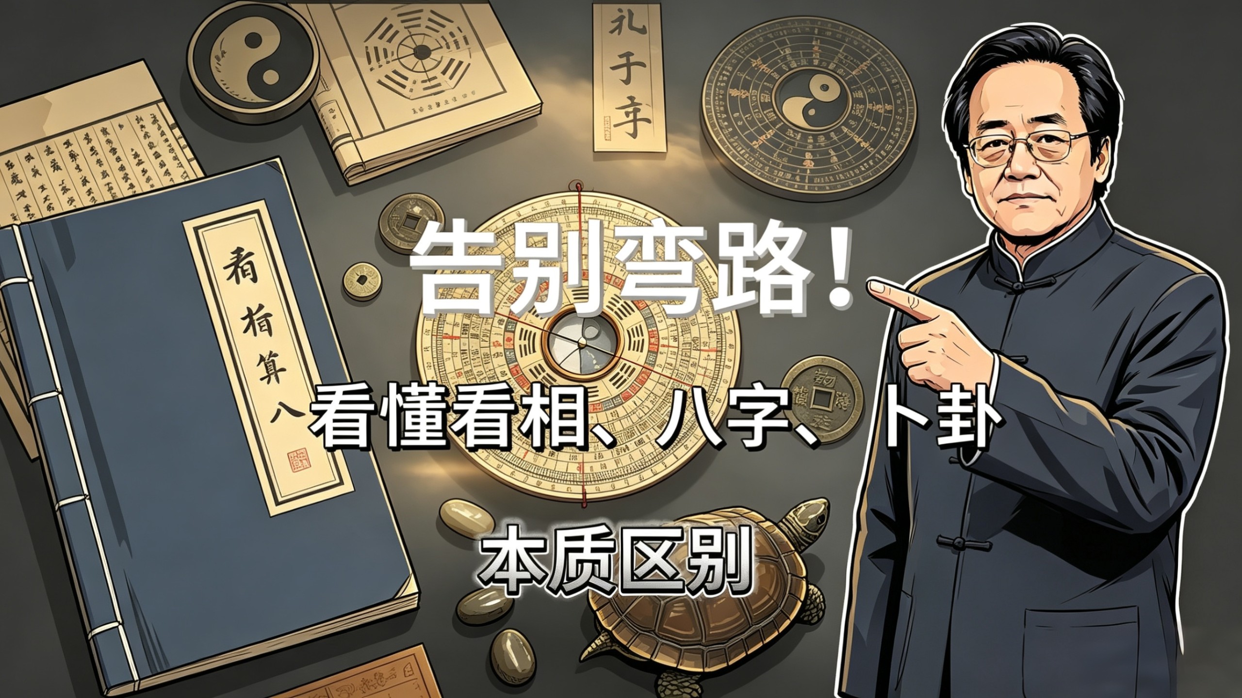 零基础学命理：一次性讲透看相、八字、卜卦怎么选