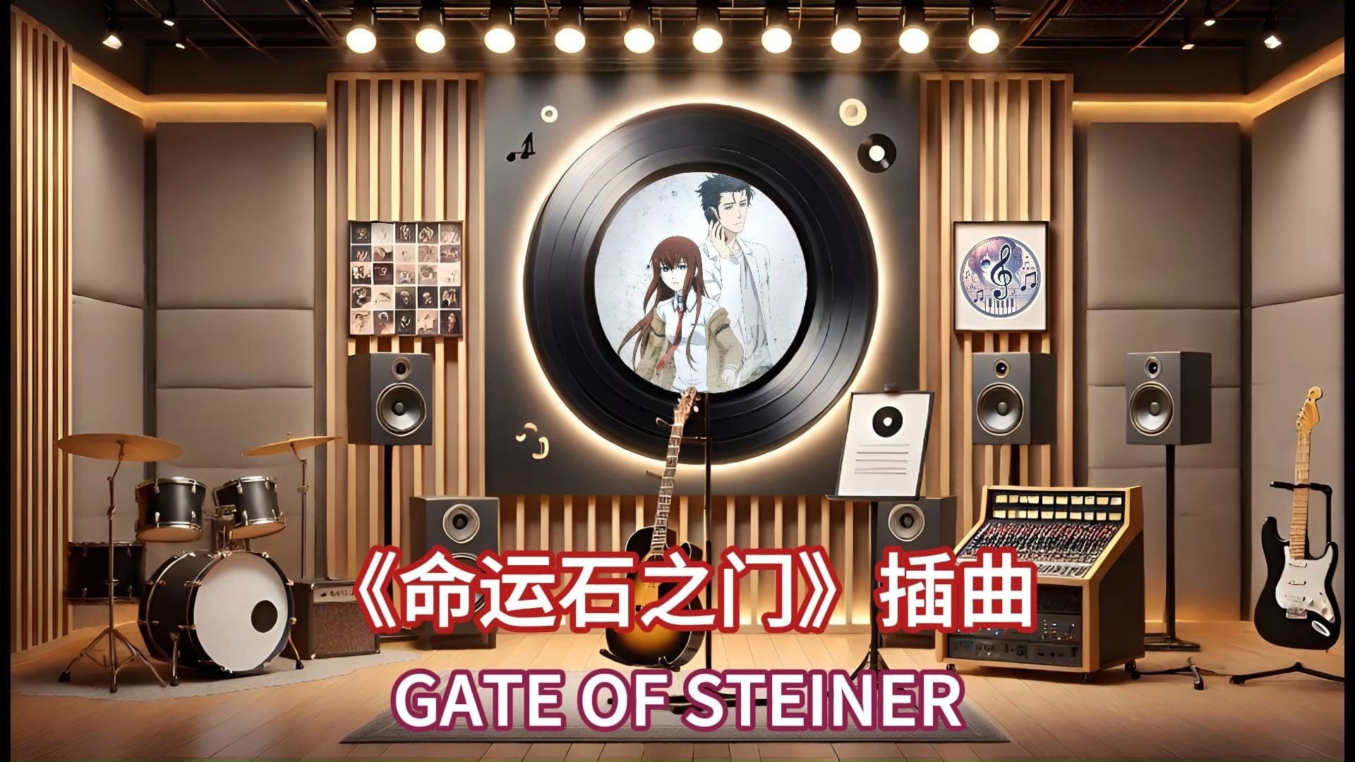 【Hi-Res试听】《GATE OF STEINER》|《命运石之门》插曲，三千次时空跳跃，只为与你再见一面（中日字幕）