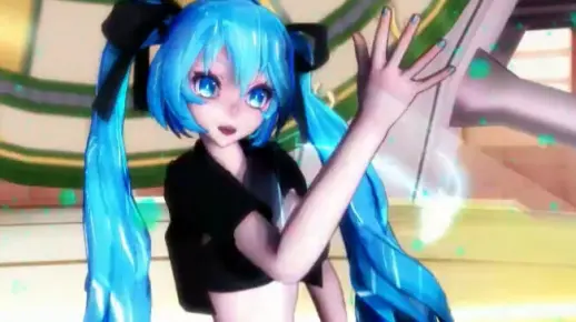【mmd】Bad Apple！镜头自撸【初音x弱音】