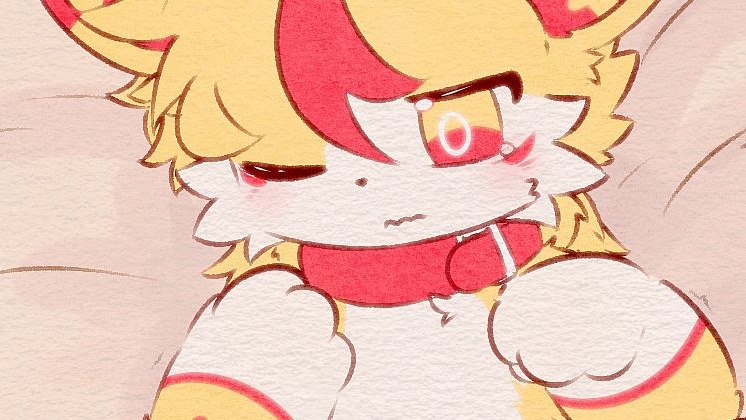 【兽设绘画/长期无偿】轻轻地，打了个卡