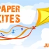 5分钟制作一只会飞的纸风筝！【只要5分钟】