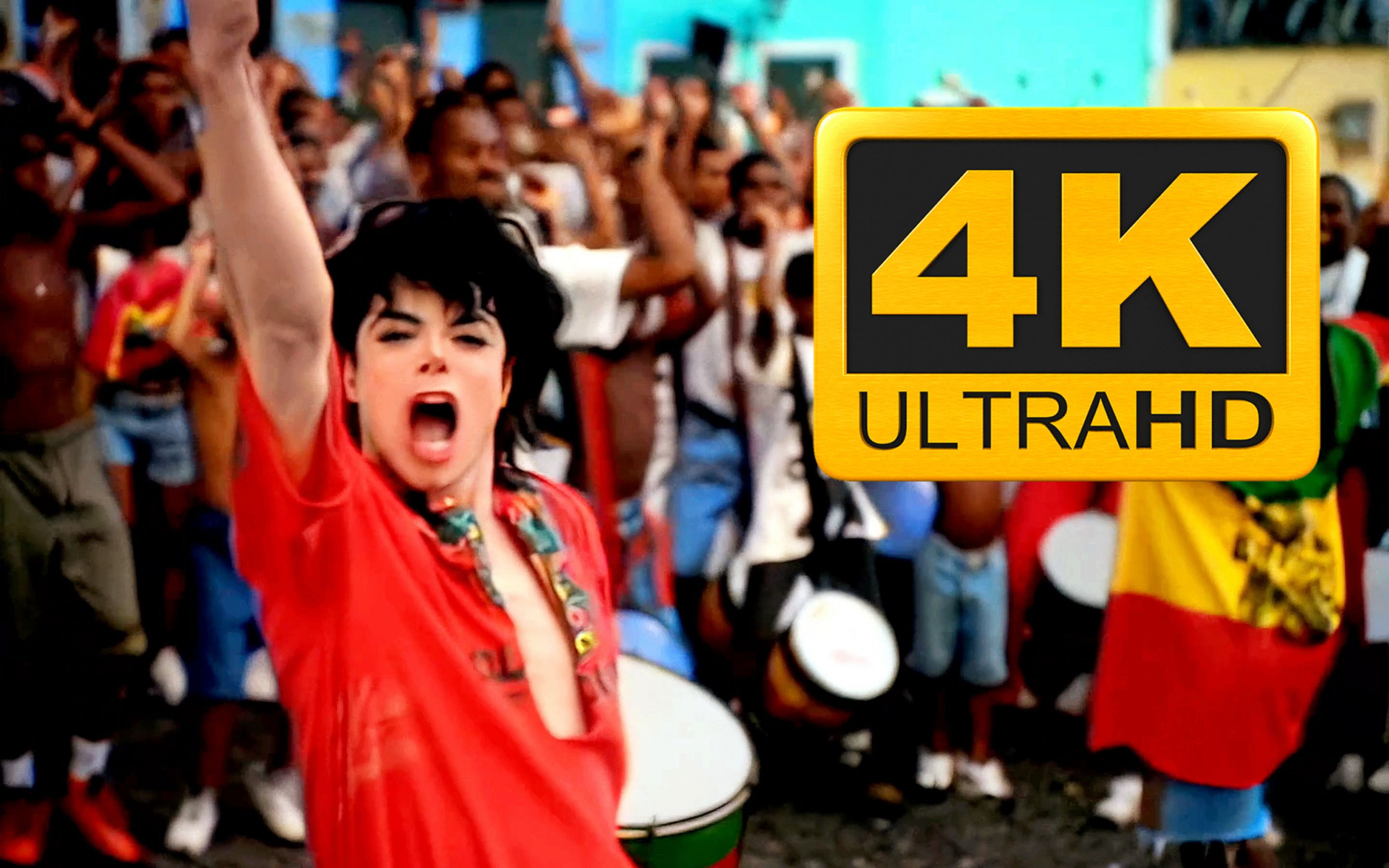 【4K】迈克尔·杰克逊《They Don't Care About Us》1996巴西版 AI修复高清收藏版