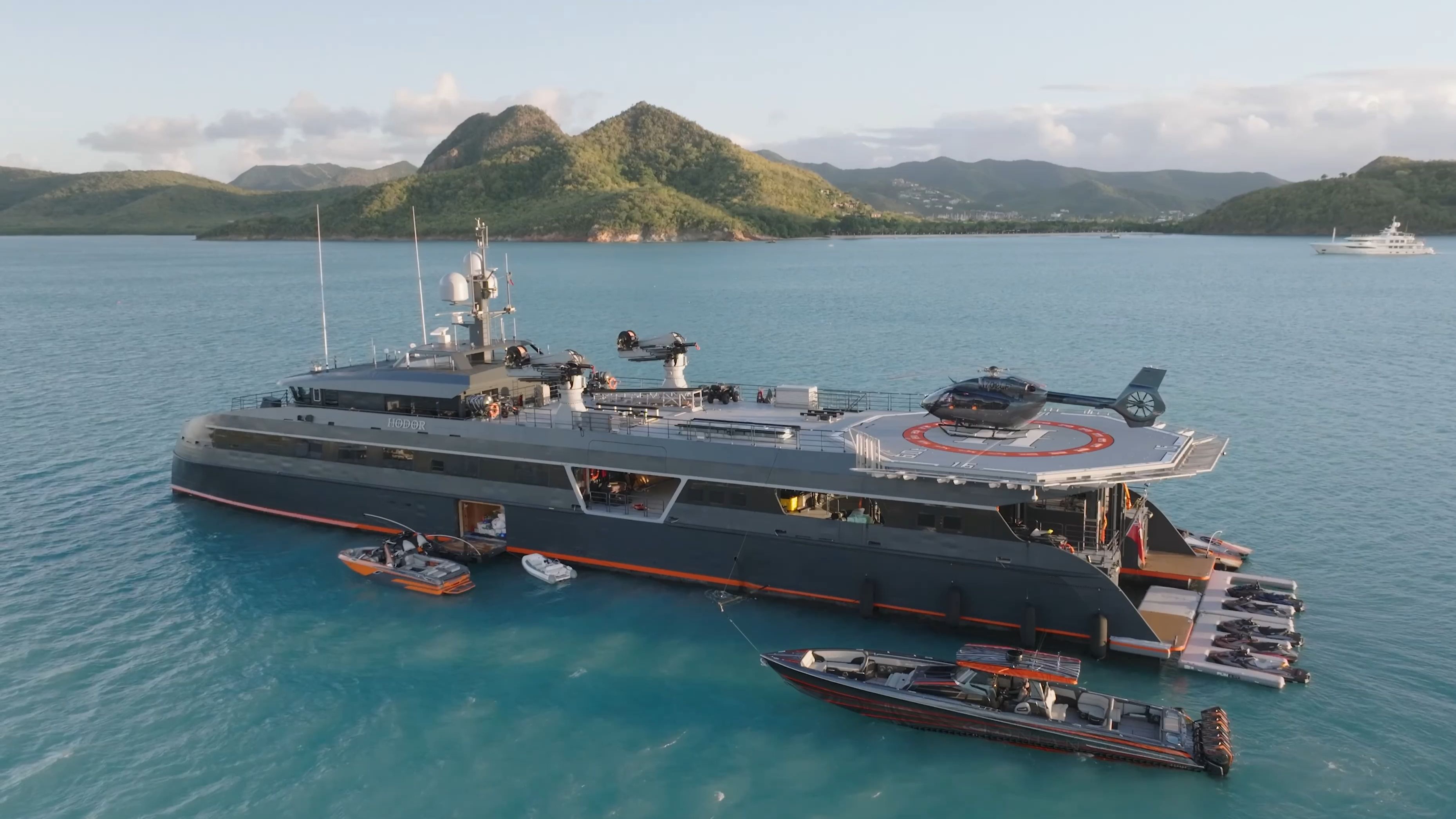 Hodor 号 66 米影子艇——超级游艇支援艇