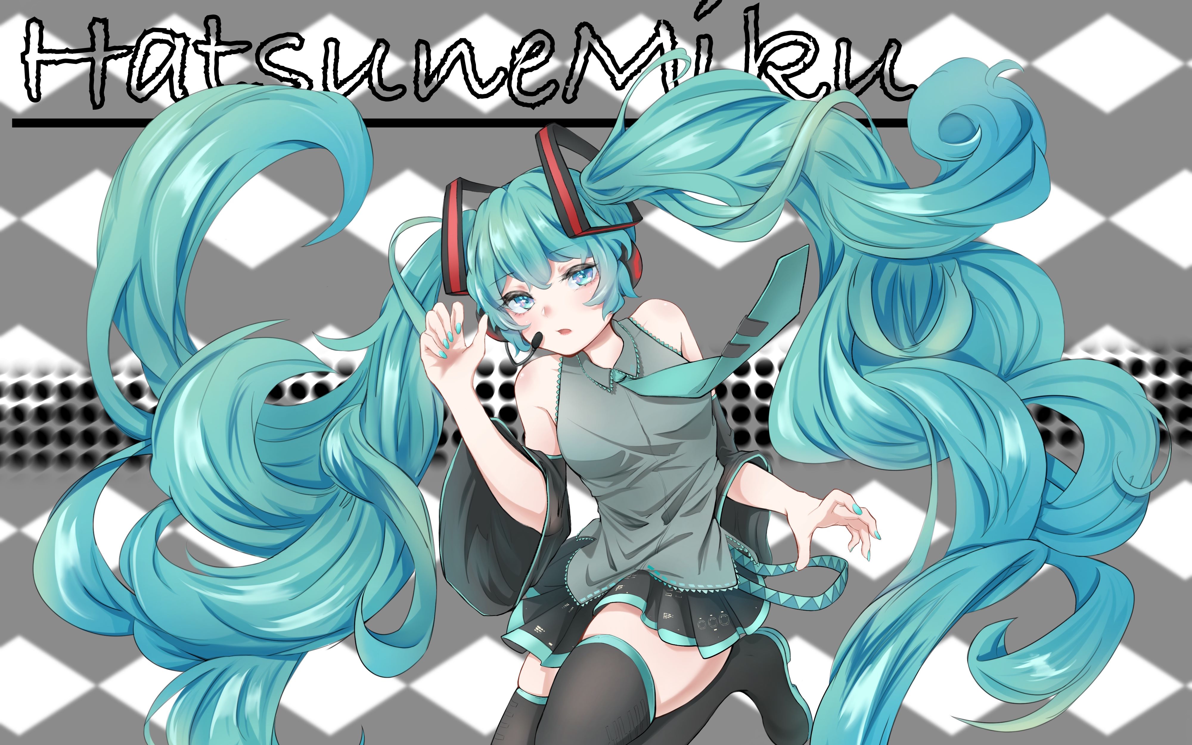 procreate绘画初音未来