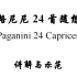 【小提琴】帕格尼尼24首随想曲讲解与示范（讲解：林耀基；示范：杨天娲）