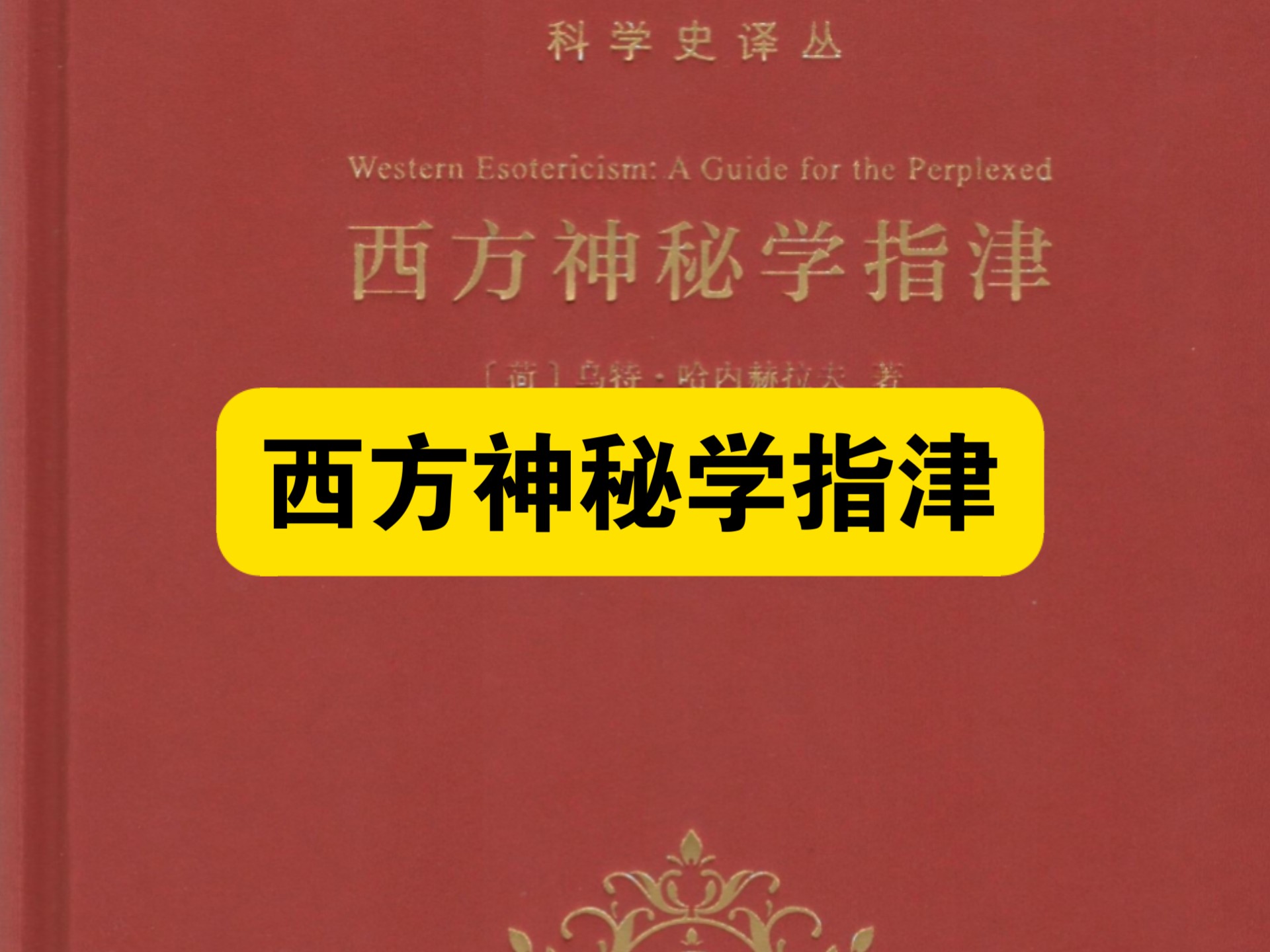 【白嫖资源】•《西方神秘学指津》清晰的框架、丰富的文献和深刻的洞见，成为理解西方神秘学传统不可或缺的入门指南，尤其适合对思想史、宗教研究或现代性问题感兴趣的读者