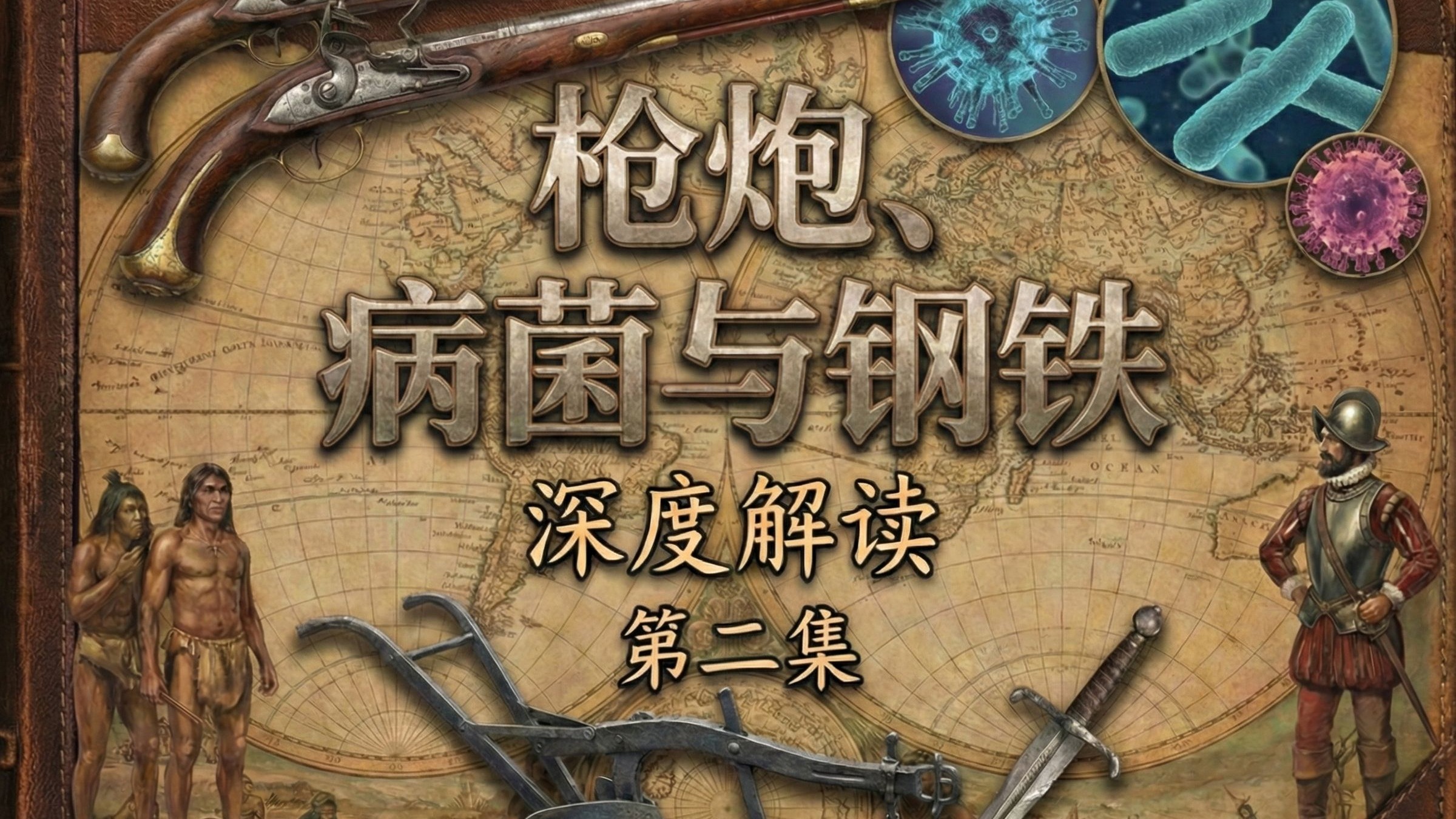 斑马为何无法成为战马？地理如何无情地决定人类命运？经典书籍《枪炮、病菌与钢铁》深度解读第二集