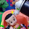 大头儿子洗澡了
