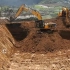 【高能现场】JCB JS205挖掘机挖掘地热废水池