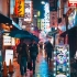 【4K漫步东京】雨夜中穿行在上野的居酒屋小路