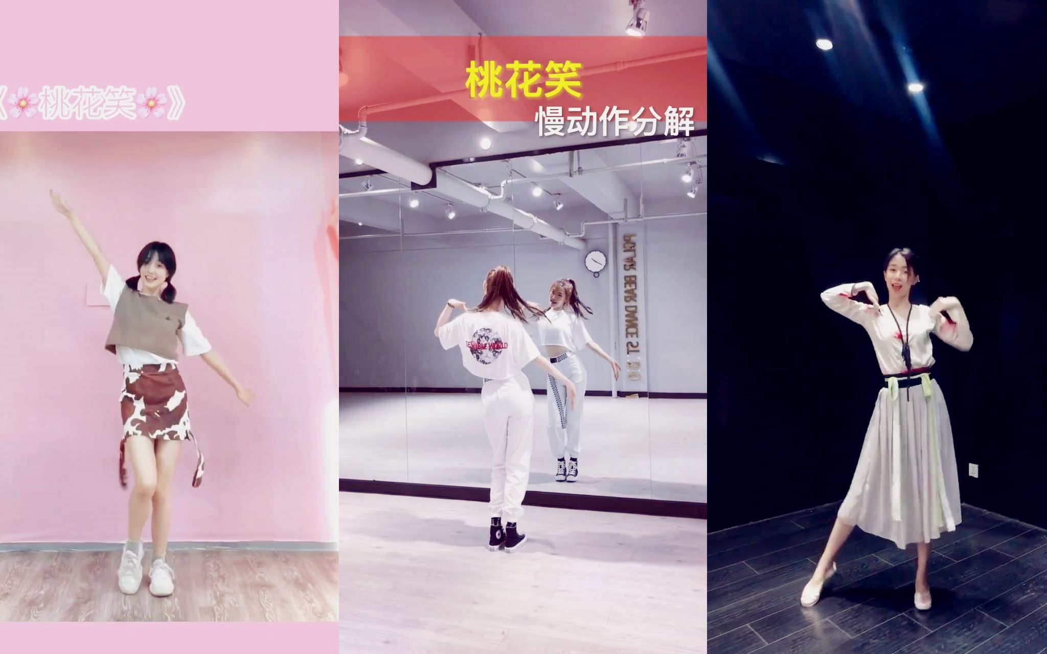 中国风《桃花笑》舞蹈教学