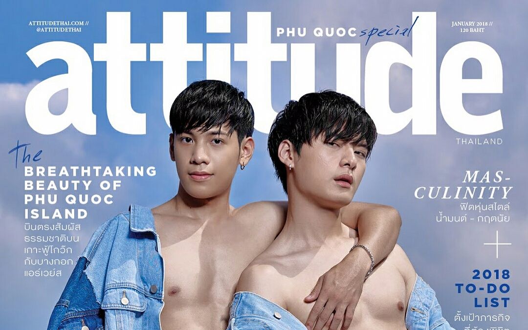 一年生S》Krist & Singto Attitude Magazine【英字】-哔哩哔哩